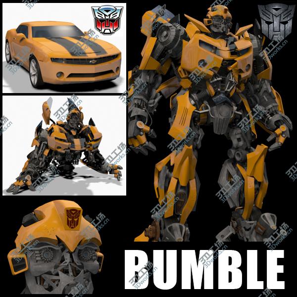 images/goods_img/2021040164/3D model Bumblebee Forever (3d animated model)/1.jpg